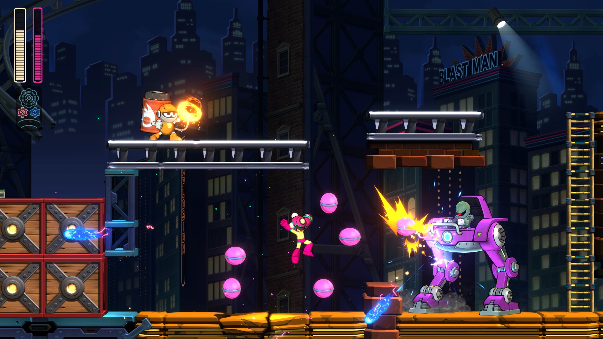 Mega Man 11 zaps, bounds and powers up on PC today