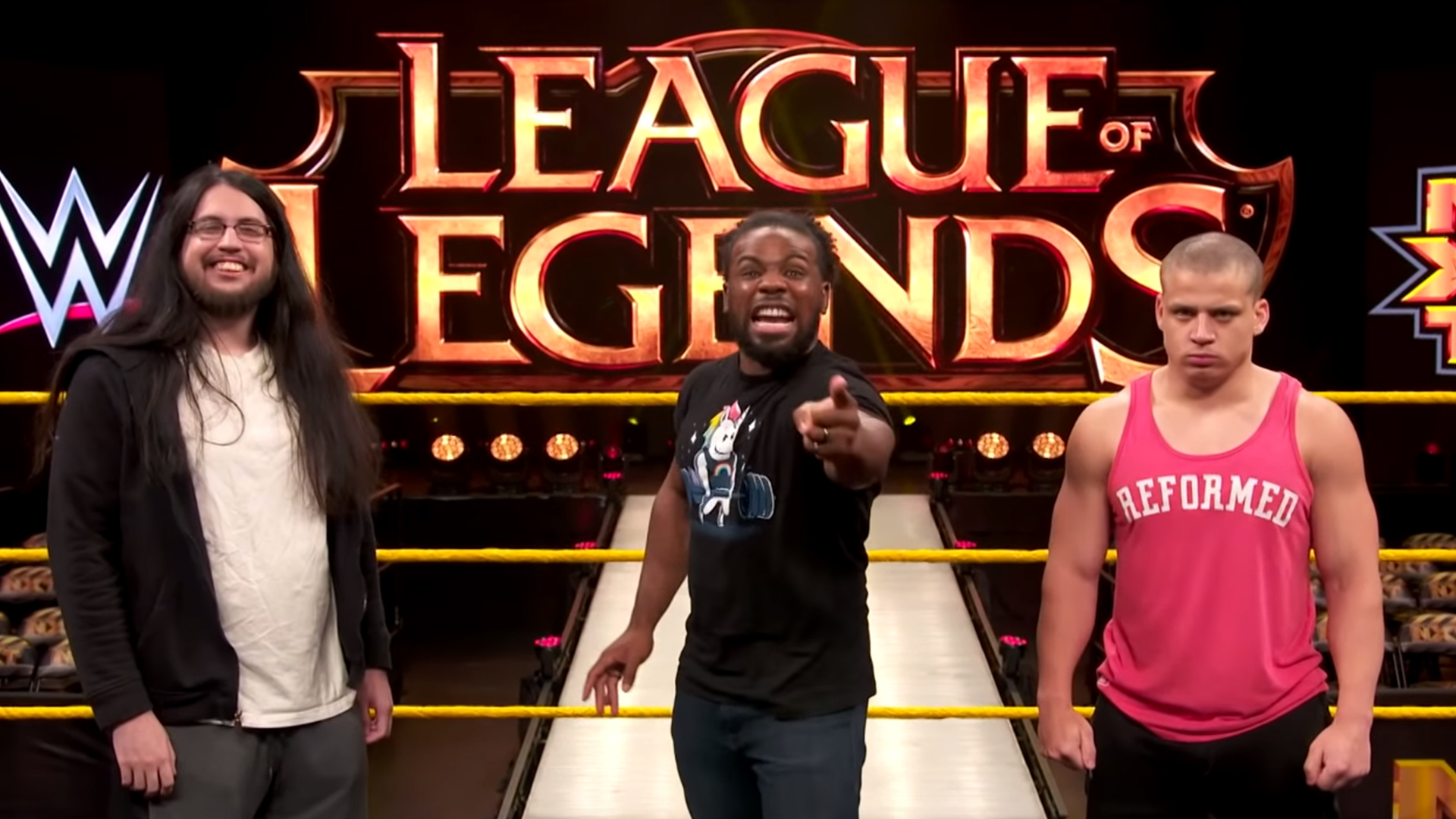 Tyler1 and Imaqtpie lead WWE stars in a League of Legends clash this Saturday