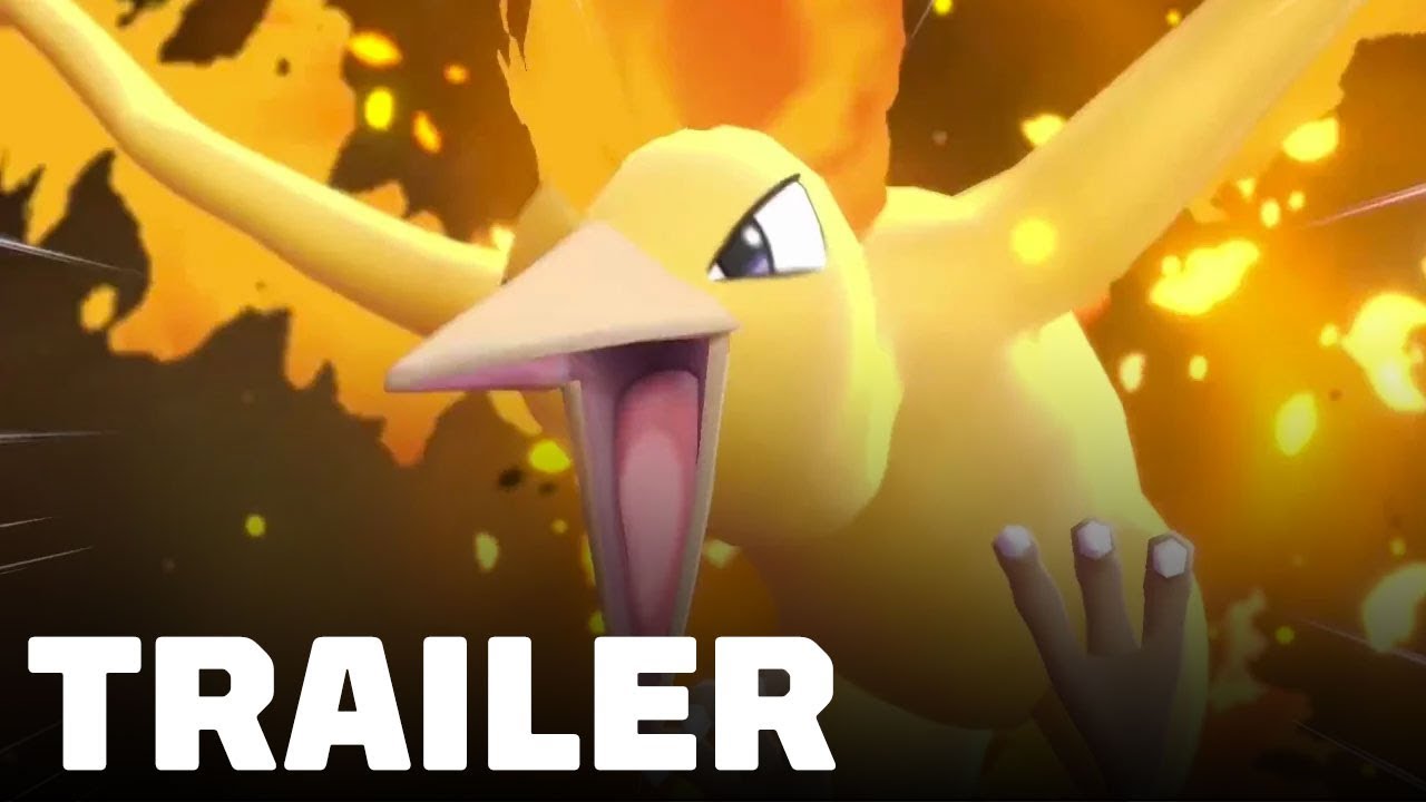 Pokemon Let’s Go Pikachu and Eevee: Legendary Birds Trailer – TGS 2018