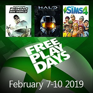 Free Play Days: The Sims 4, Halo: The Master Chief Collection, and Fishing Sim World