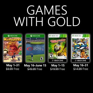 New Games with Gold for May 2019