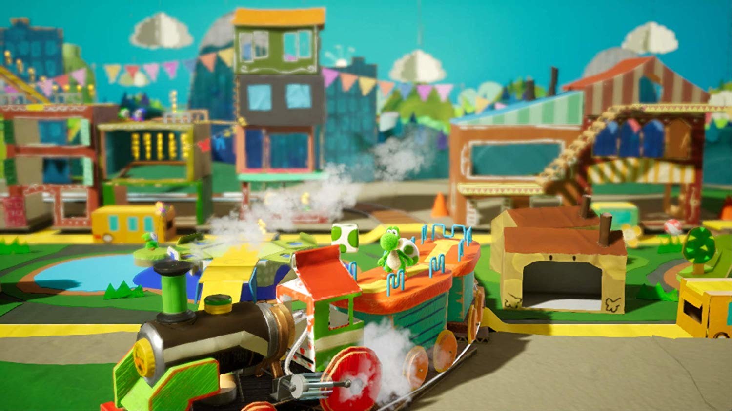 Yoshi’s Crafted World’s dev team discusses where they came up with the flip-side mechanic