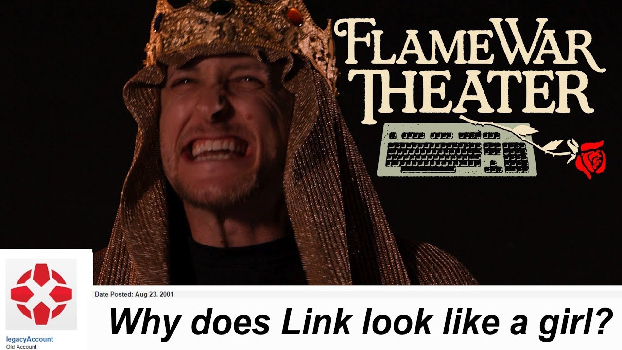 Mega64 Flame War Theater – “Zelda Wind Waker Reaction Thread”