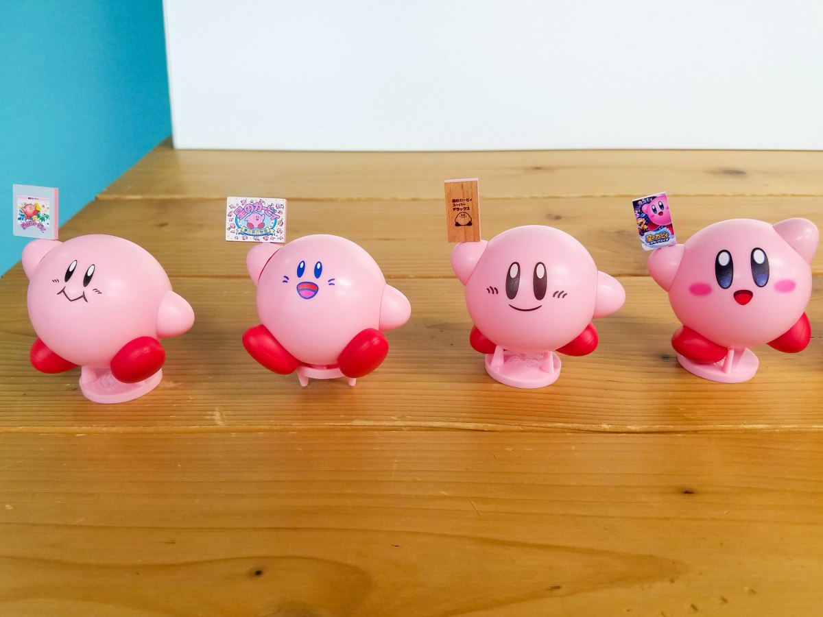New Corocoroid Kirby Collectible Figures Now Available At Nintendo NY