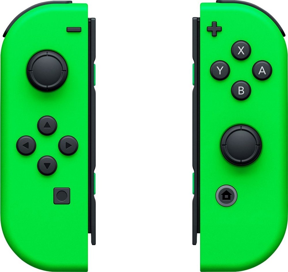 Dual green Switch Joy-Con revealed