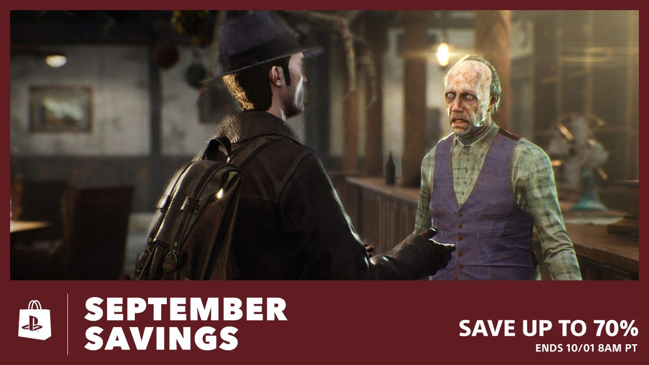 Save up to 70% with September Savings at PS Store