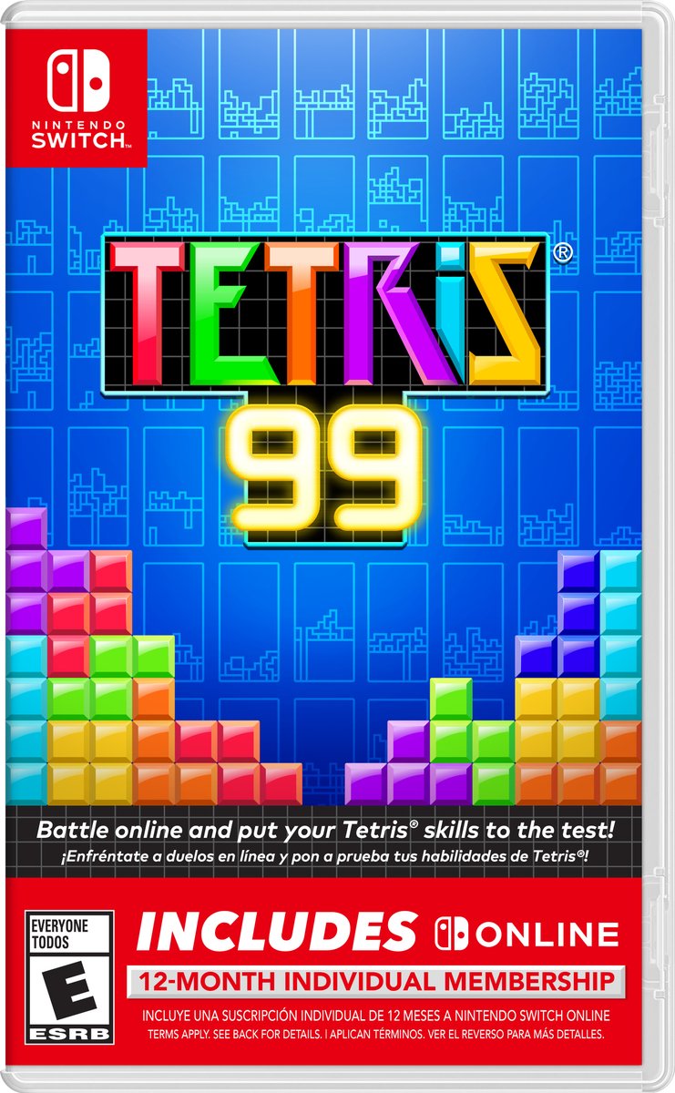 Physical version of Tetris 99 available now for Nintendo Switch