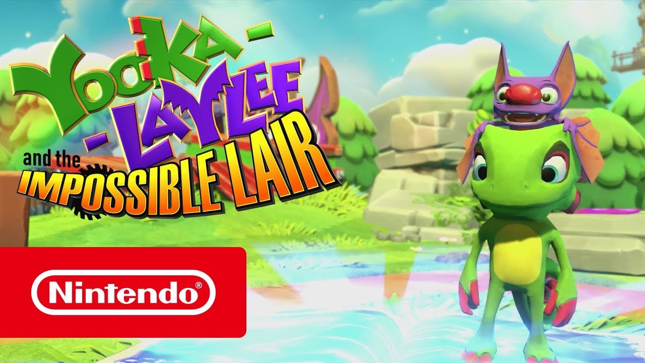 Yooka-Laylee and the Impossible Lair Switch footage