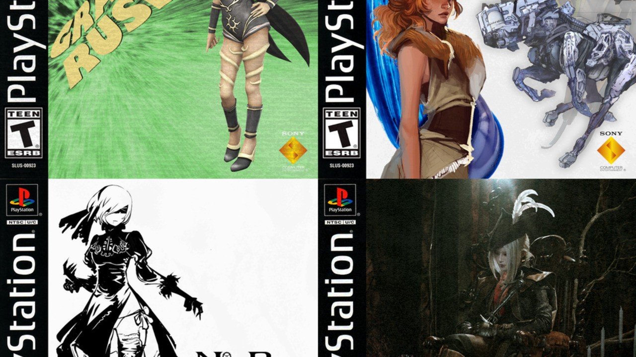 Random: Popular PS4 Games Reimagined as Retro PSone Releases