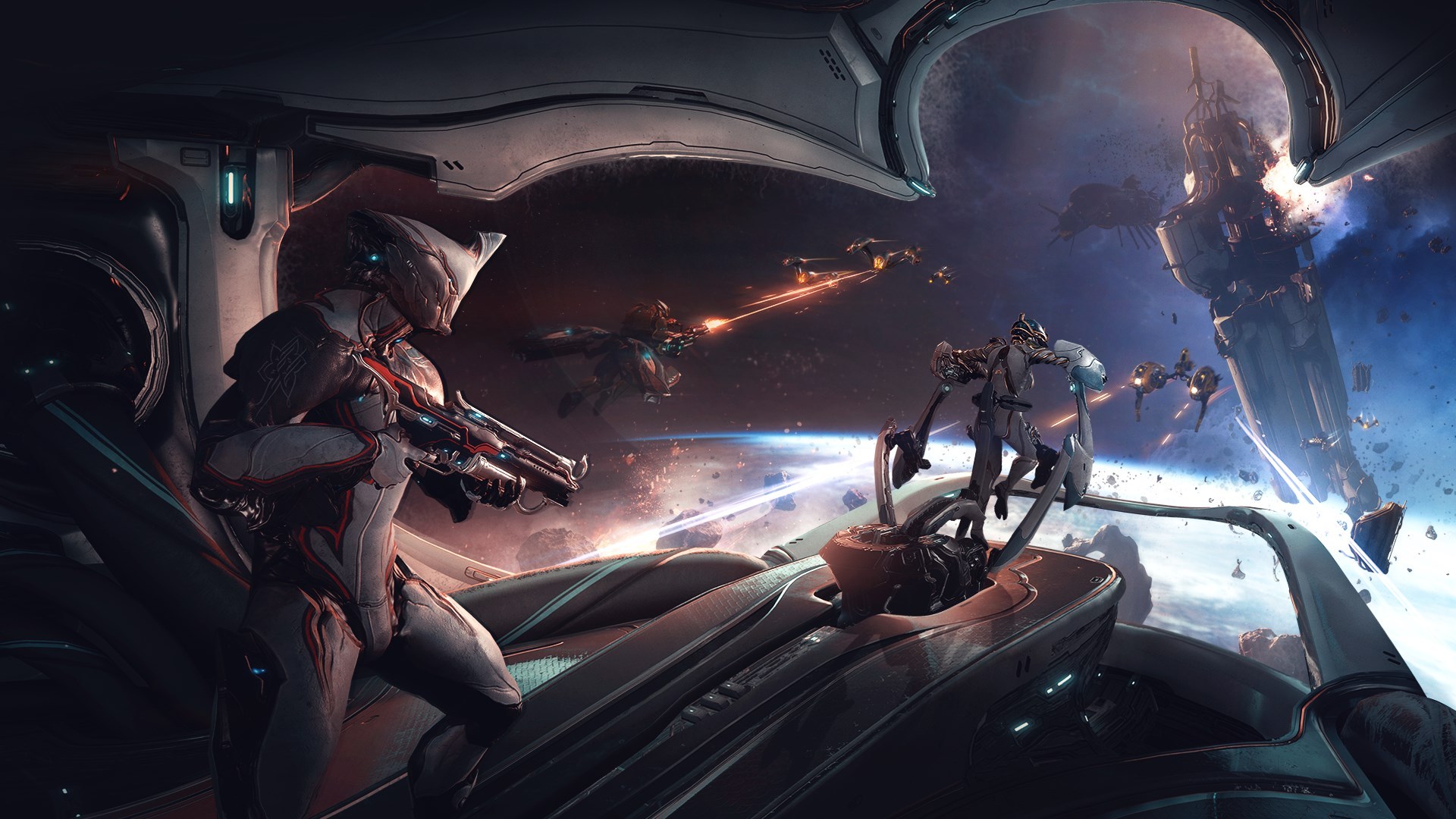 Warframe Takes Co-Op Space Combat to Next Level with Empyrean