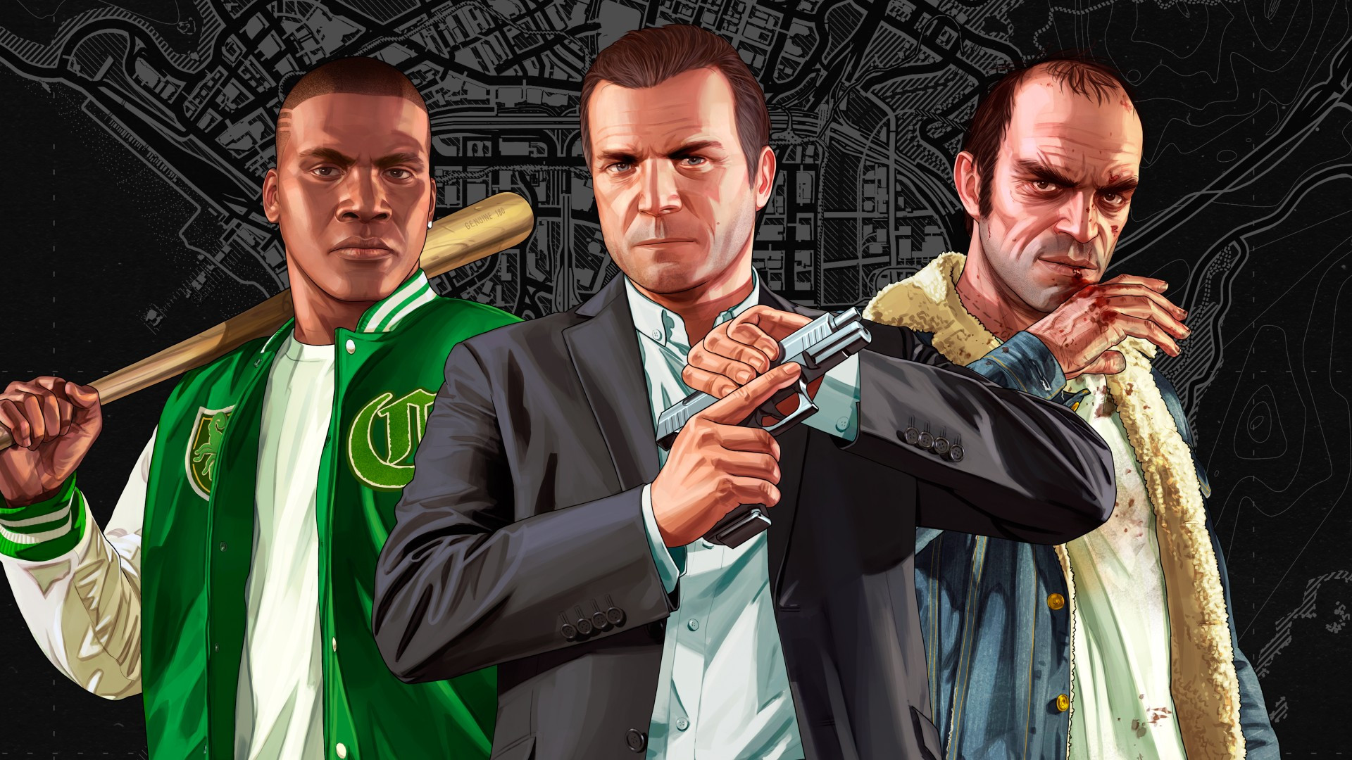 Available Today with Xbox Game Pass for Console: Grand Theft Auto V