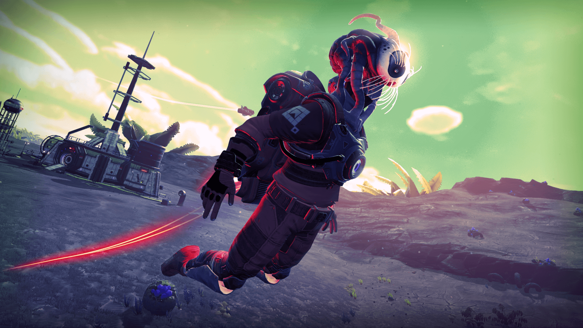 No Mans Sky Update Adds More Alien Heads, Colored Jetpack Trails
