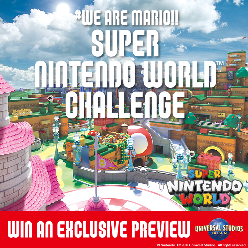Nintendo NY holding Super Nintendo World Challenge to win trip